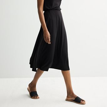 Women's Nine West Knit Midi Skirt