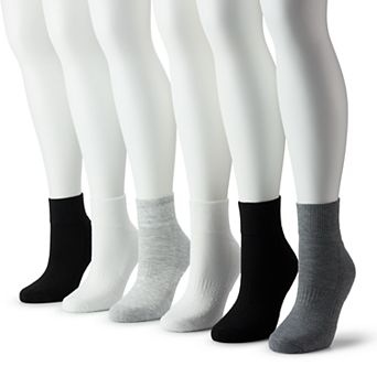 Women's FLX Ladies' 5-Pack Athletic Quarter Socks