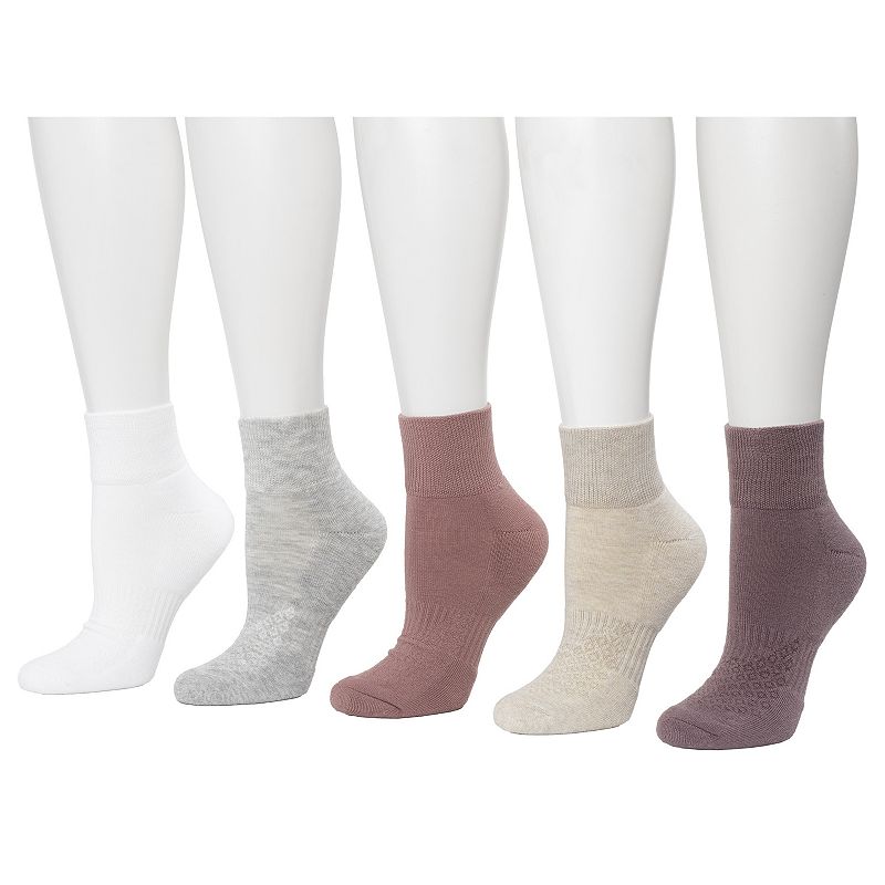 Women's FLX 5-Pack Athletic Quarter Socks,