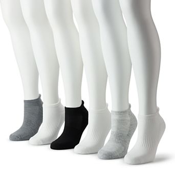 Women's FLX 6-Pack Athletic Low Cut Tab Socks