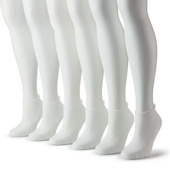 Women's FLX 6-Pack Athletic Low Cut Tab Socks