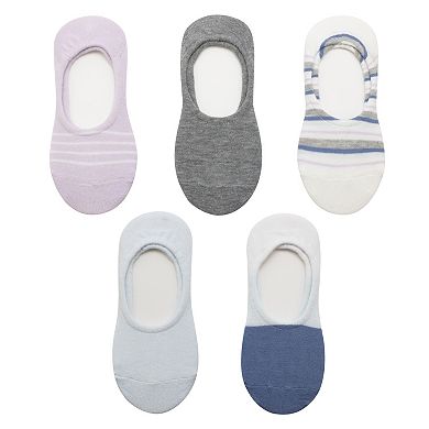 Women's Sonoma Goods For Life® 5-pk. Fashion Stripe Multi Liner Socks
