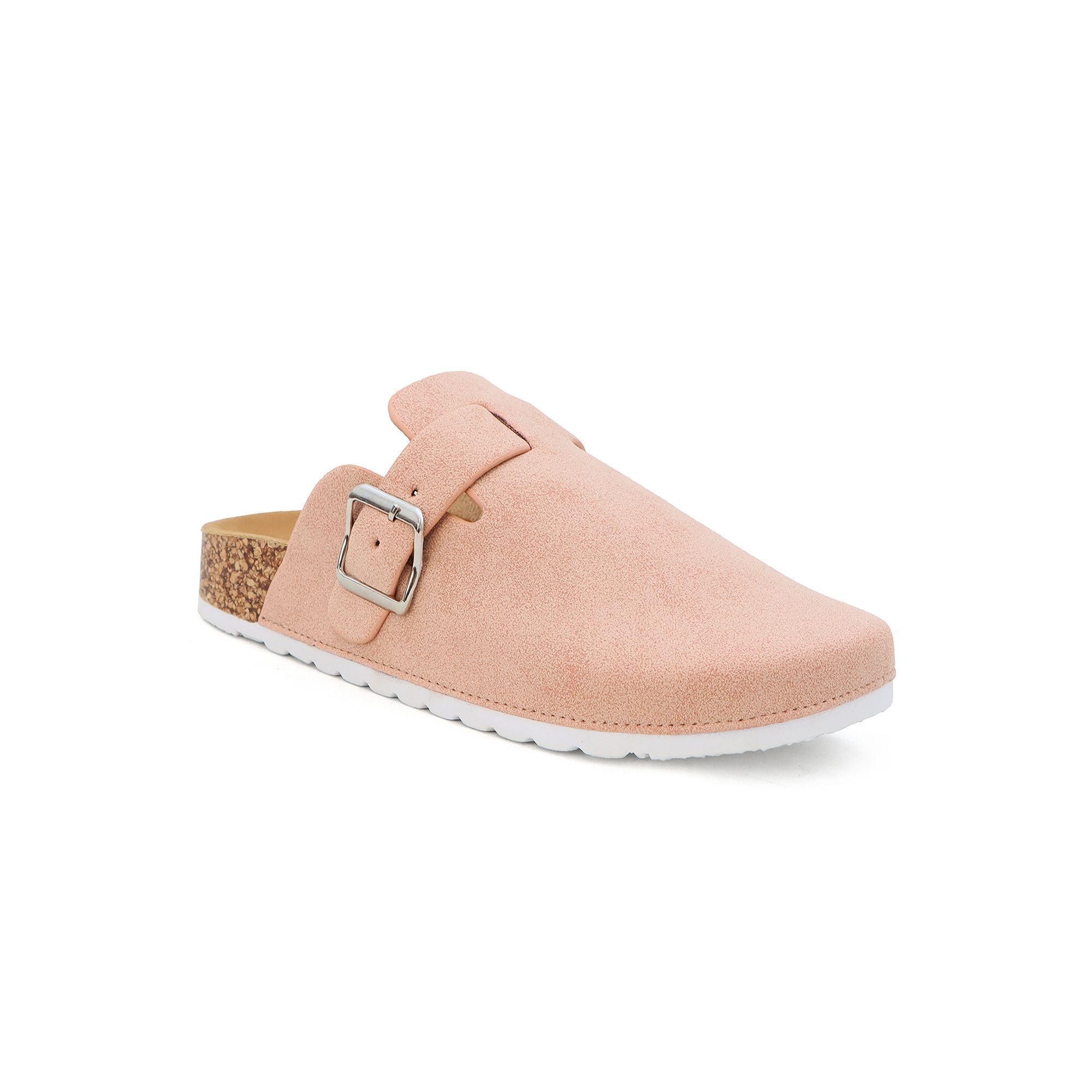 Yoki GILA-102 Slip-On Womens Mule Clogs, Size: 6, Blush