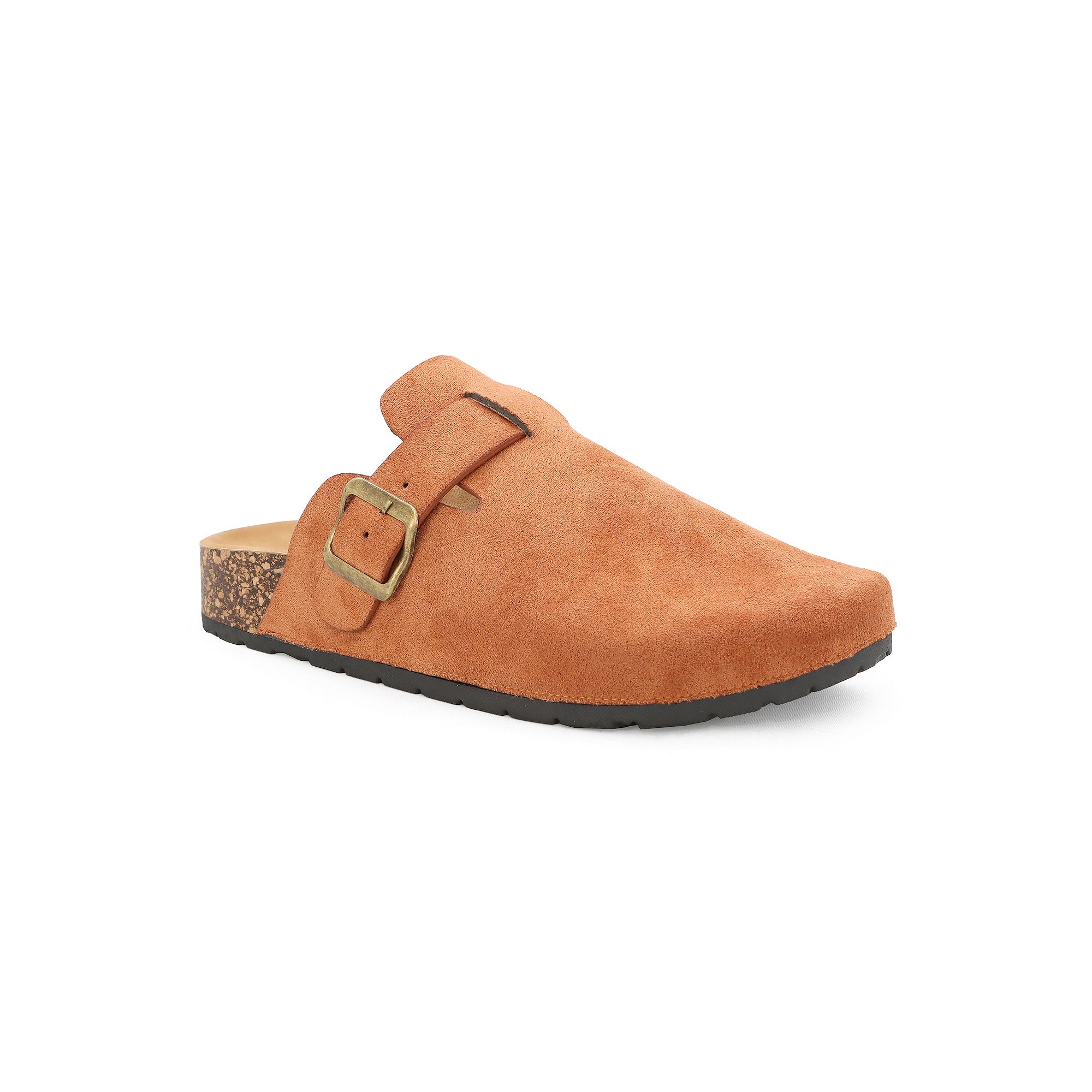 Yoki GILA-102 Slip-On Womens Mule Clogs, Size: 7.5, Red