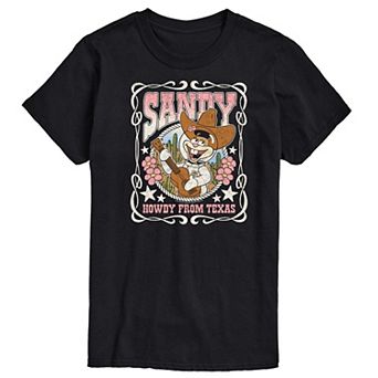 Big & Tall SpongeBob SquarePants Howdy From Texas Graphic Tee