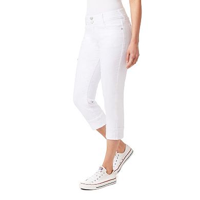 Juniors' WallFlower Insta Stretch Mid Rise Crop Pants