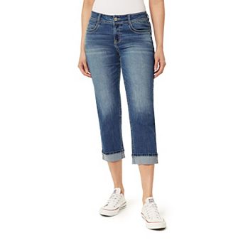 Juniors' WallFlower Insta Stretch Curvy Low Rise Crop Pants