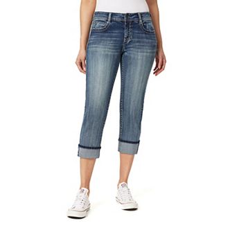 Juniors' WallFlower Insta Stretch Curvy Low Rise Crop Pants