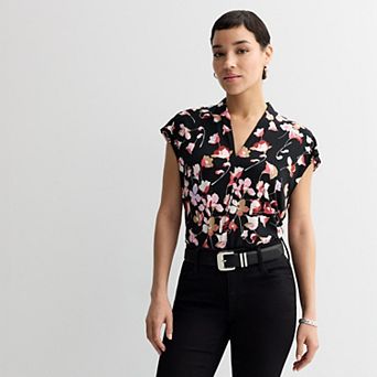 Women's Nine West Dolman V-Neck Knit Top