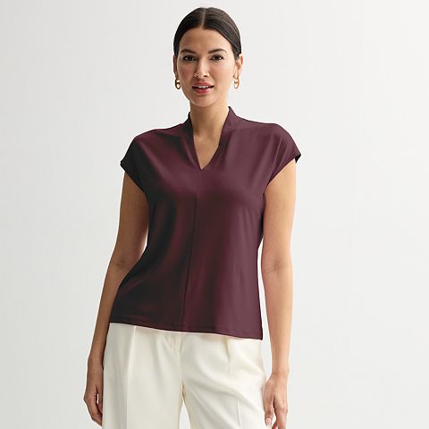 Женский трикотажный топ Nine West Dolman V-Neck
