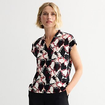 Women's Nine West Dolman V-Neck Knit Top