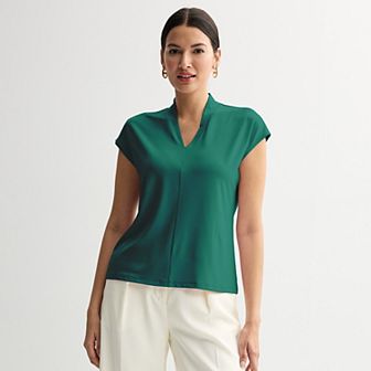 Women's Nine West Dolman V-Neck Knit Top