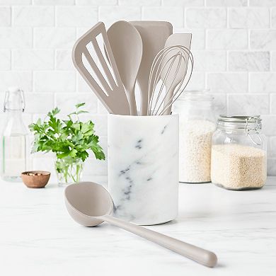 GreenPan 7-Piece Platinum Silicone Utensil and Crock Set