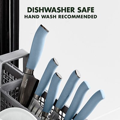アスパラさん専用 GreenPan Blue Haze Ultimate 16-Piece Titanium Knife Block Set