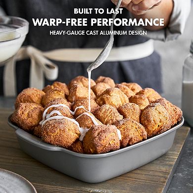 GreenPan Premiere Ovenware Healthy Ceramic Nonstick 8" Square Cake Baking Pan