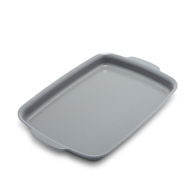 GreenPan Premiere Ovenware Ceramic Nonstick Cookie Half Sheet 13"x18" Gray: Cast Aluminum, Dishwasher-Safe, PTFE & PFOA Free