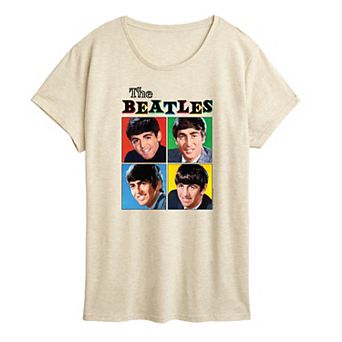 Women's The Beatles Color Box Graphic Tee