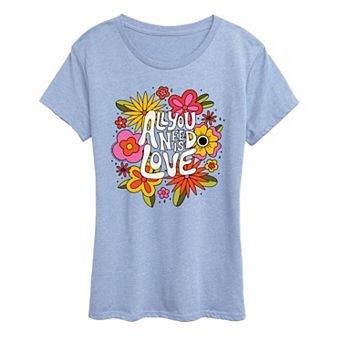 Women's The Beatles All You Need Is Love Graphic Tee