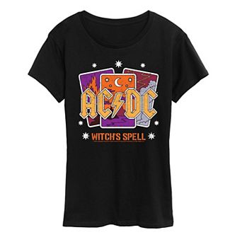Women's ACDC Witch's Spell Tee Graphic Tee