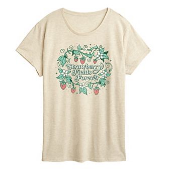 Women's The Beatles Strawberry Fields Graphic Tee