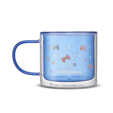 JoyJolt Hello Kitty® and Friends LittleTwinStars™️ Double Wall Coffee Mug Set