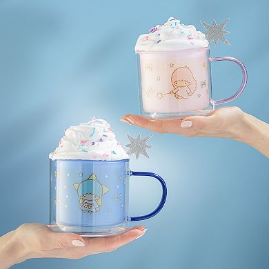 JoyJolt Hello Kitty® and Friends LittleTwinStars™️ Double Wall Coffee Mug Set