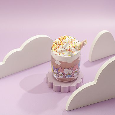 JoyJolt Hello Kitty® and Friends Rainbow Short Drinking Glasses