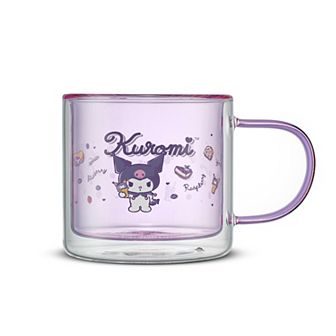 JoyJolt Sanrio® Kuromi Double Wall Coffee Mug