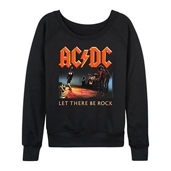 Women's ACDC Let There Be Rock French Terry Long Sleeve Tee