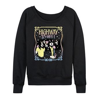 Women's ACDC Highway To Hell French Terry Long Sleeve Tee