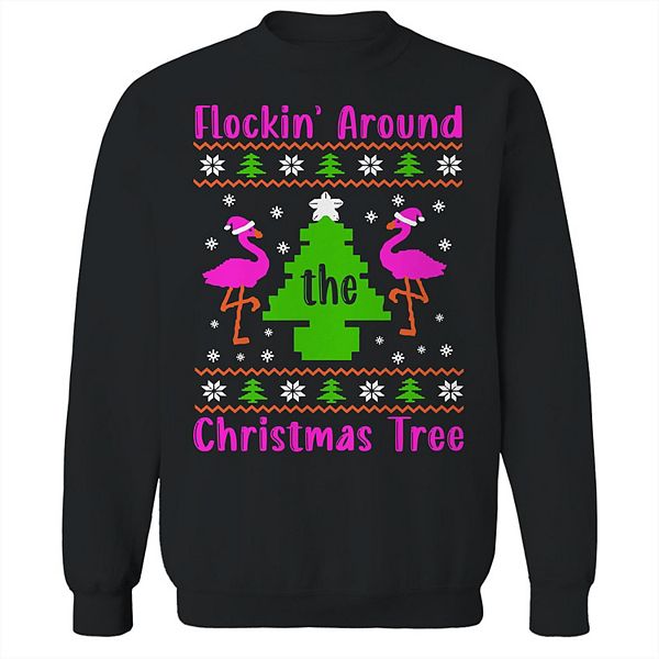 Kohls flamingo sweater deals