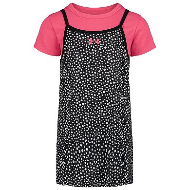 Girls 4-6x Under Armour Baby Tee & Polka Dot Dress Set