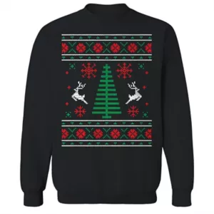 Men's Ugly Knitted Christmas Sweater Graphic Sweatshirt