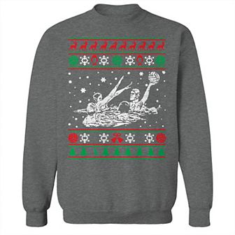 Men's Ugly Water Christmas Sweater Graphic Sweatshirt