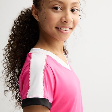 Girls 7-20 Layer 8 Short Sleeve Meet & Greet Baby Tee