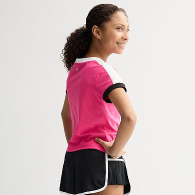 Girls 7-20 Layer 8 Short Sleeve Meet & Greet Baby Tee