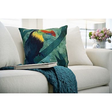Liora Manne Visions IV Jungle Bird Indoor/Outdoor Pillow
