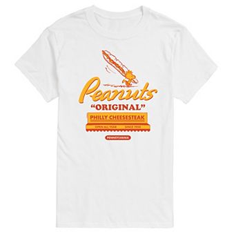 Men's Peanuts Philly Cheesesteak Graphic Tee