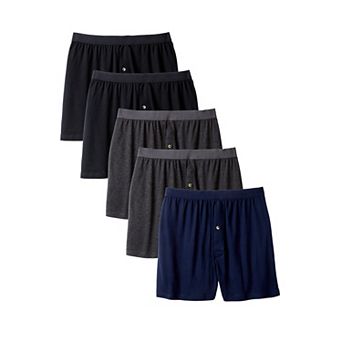 KingSize Men's Big & Tall 5-Pack Cotton Boxers