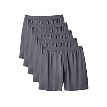 KingSize Men's Big & Tall 5-Pack Cotton Boxers
