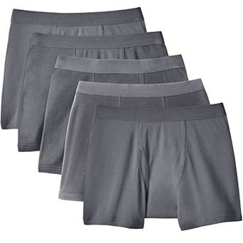KingSize Men's Big & Tall Cotton Boxer Briefs 5-Pack