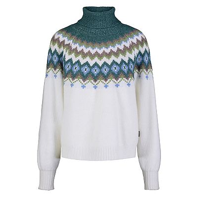 Women's Buffalo Jeans Winry Geometric Print Turtleneck Sweater