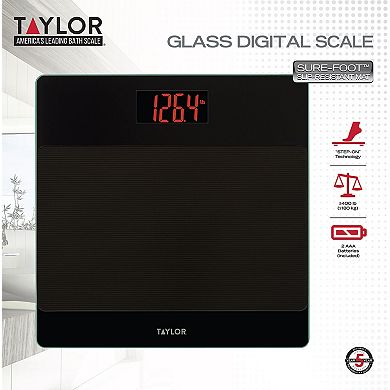 Taylor Digital Non-Slip Bathroom Scale