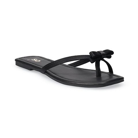 Женские сандалии SO Taleah Bow Women's Thong Sandals