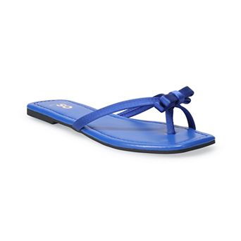 SO® Taleah Bow Women's Thong Sandals