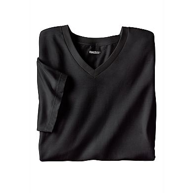 KingSize Men's Big & Tall Cotton V-Neck Undershirt 3-Pack