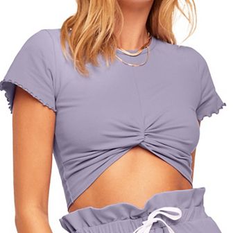 Keiko Women's Fitted Crew-neck T-shirt