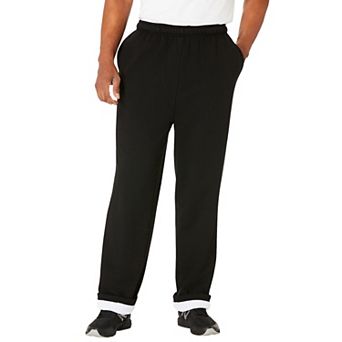 KingSize Men's Big & Tall Sherpa Lined Full Elastic Sweatpants