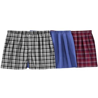 KingSize Men's Big & Tall Woven Boxers 3-Pack