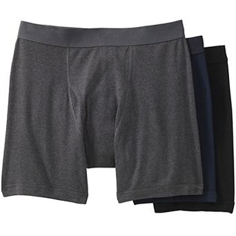 KingSize Men's Big & Tall Cotton Boxer Briefs 3-Pack